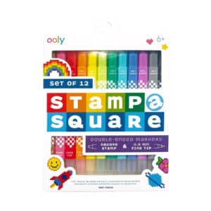 02130-112 Ooly Stiften en Stempels Stamp-A-Square Markers 810104681575 (1)