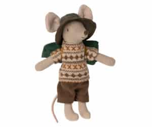 17-3209-00 Maileg Happy Camper Hiker Mouse Big Brother 5707304127659