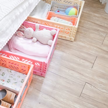 AyKasa Folding Crate Midi Box - Babyblue