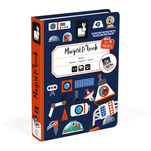 Janod Magneetboek Magneti - Heelal +3jr