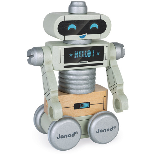 Janod Brico Kids Robot Set (set van 3) +3jr