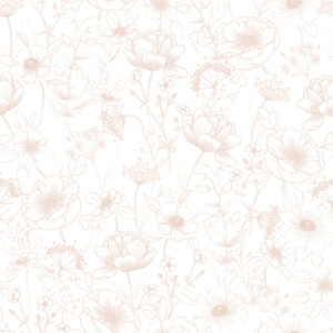 Lilipinso Botany Behang - Bloemen Roze (H0451)