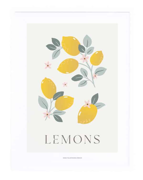 3700412485033 Lilipinso Louise Poster - Lemons - (3)