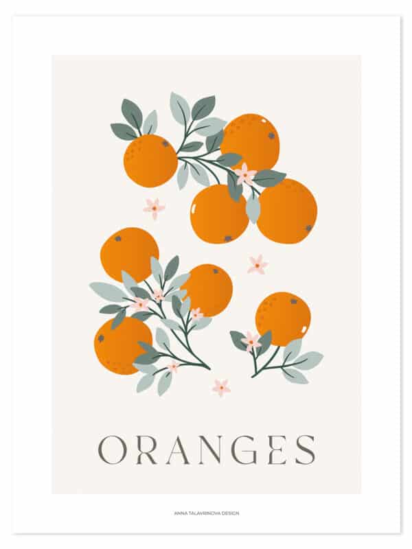 3700412485101 Lilipinso Louise Poster - Oranges - (4)