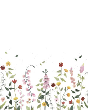 Lilipinso Queyran Behang Paneel - Bloemen (200 x 248 cm)