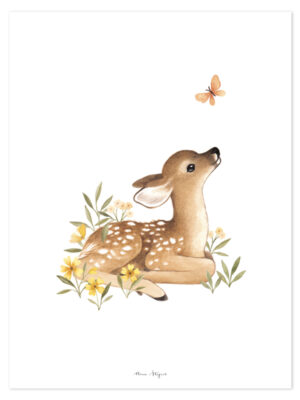 Lilipinso Oh Deer Poster - Fawn