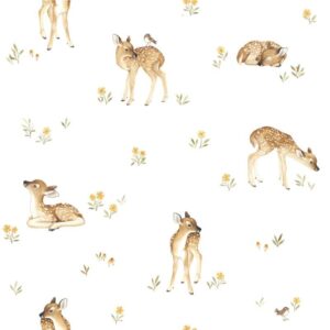 Lilipinso Behang Sample Oh Deer Behang - Fawns