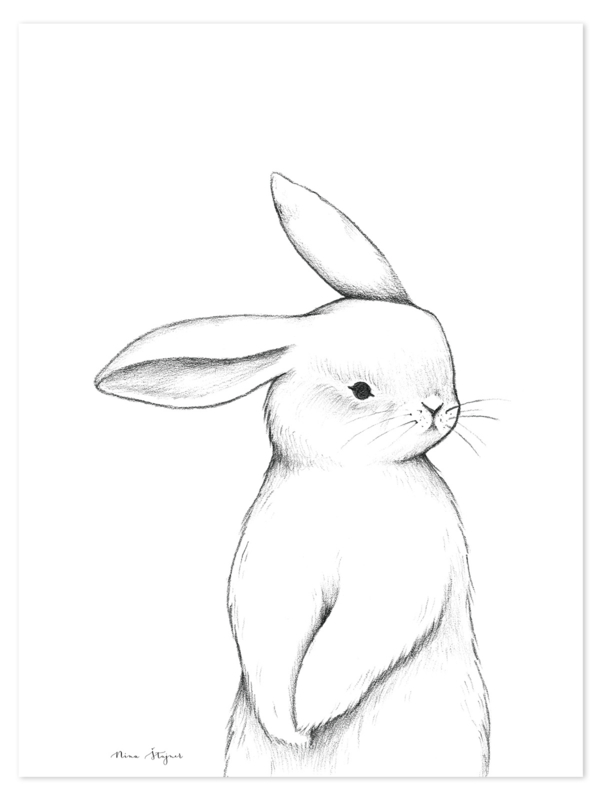 Lilipinso Bunny Poster - Hello Bunny (P0253)