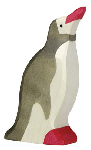Holztiger Pinguin - Kop omhoog (groot) (80210)