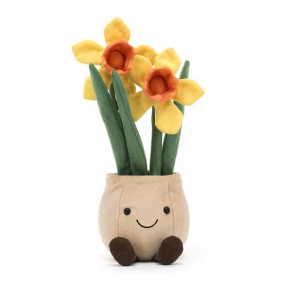 44A2DP Jellycat Amuseable Knuffel Narcis Daffodil Pot 0670983151176 (2)