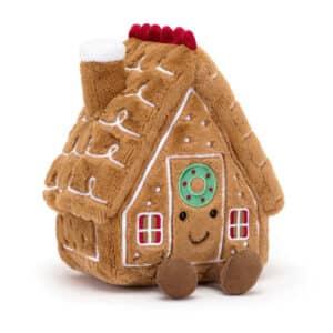 A2GHO Jellycat Kerst Knuffel Amuseable Gingerbread House 670983155372