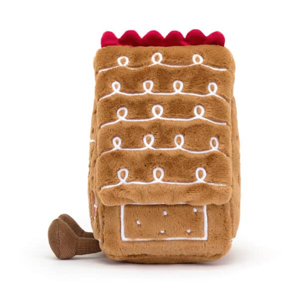 A2GHO Jellycat Kerst Knuffel Amuseable Gingerbread House 670983155372