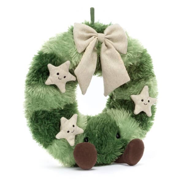 Jellycat Kerst Knuffel Krans Nordic Spruce Wreath 670983155471