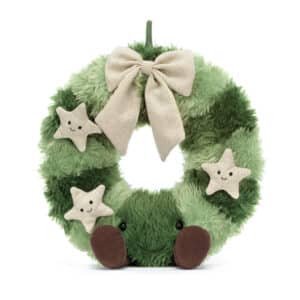 Jellycat Kerst Knuffel Krans Nordic Spruce Wreath 670983155471