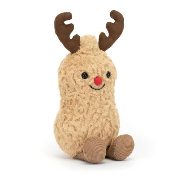 A6PRD Jellycat Kerst Knuffel Amuseable Peanut Reindeer 670983155488