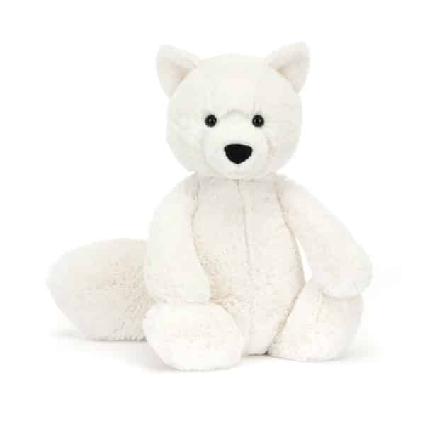 BAS3AFX Jellycat Bashful Knuffel Poolvos Artic Fox Original 670983155273