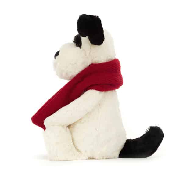 44BAS3WP Jellycat Kerst Knuffel Bashful Winter Pup 670983155181