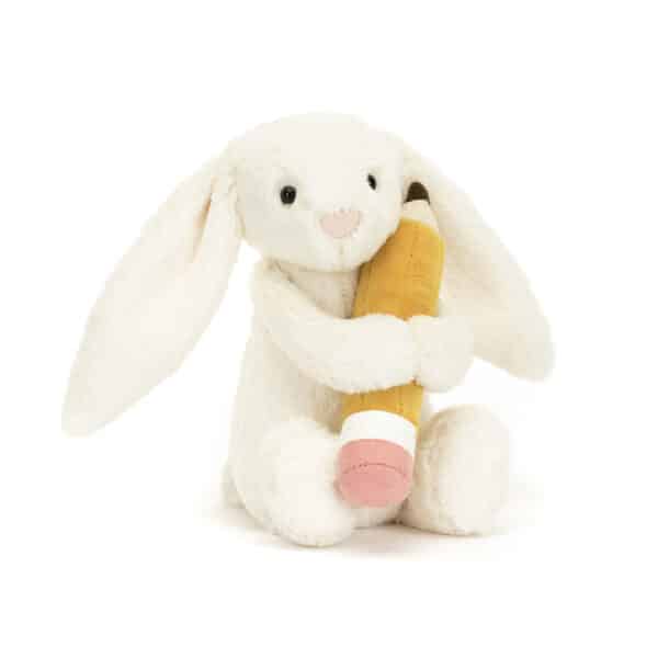 Jellycat Bashful Knuffel Konijn met Potlood 670983155976