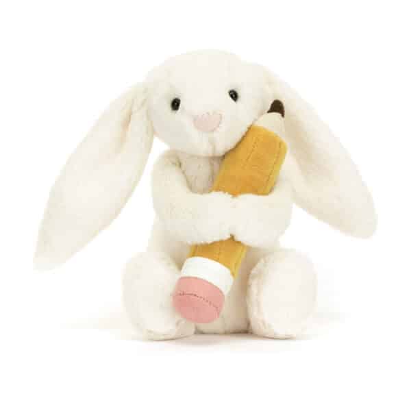 Jellycat Bashful Knuffel Konijn met Potlood 670983155976