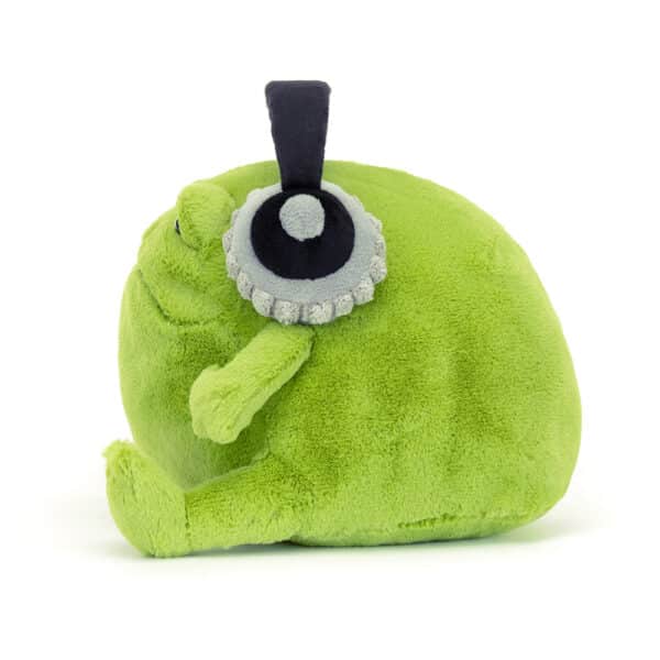 Jellycat Knuffel Kikker Ricky Rain Frog Headphones 670983156218