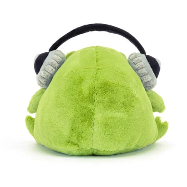 Jellycat Knuffel Kikker Ricky Rain Frog Headphones 670983156218