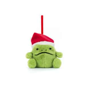 44RR6FD Jellycat Kerst Knuffel Ricky Rain Frog Decoration 670983155259