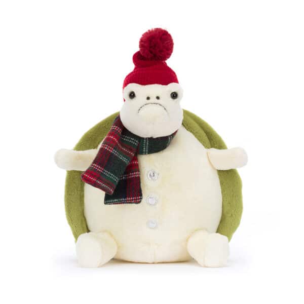 44TIM3TSM Jellycat Kerst Knuffel Snowman Timmy Turtle 670983155136