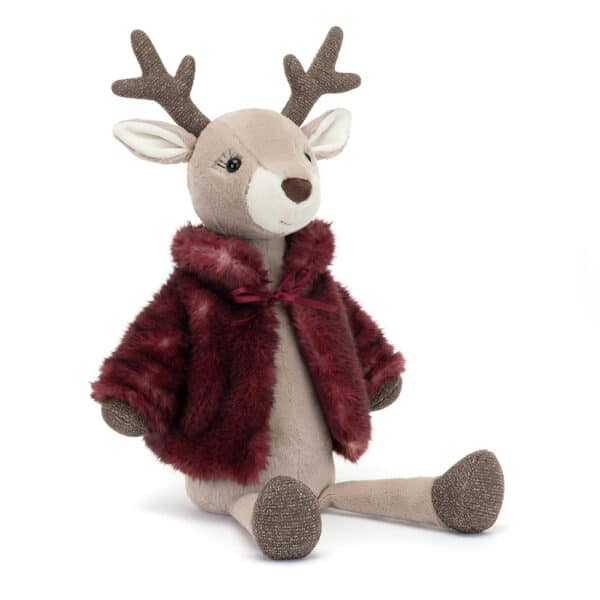 44VIV3R_1 Jellycat Kerst Knuffel Rendier Vivien Reindeer 670983155150