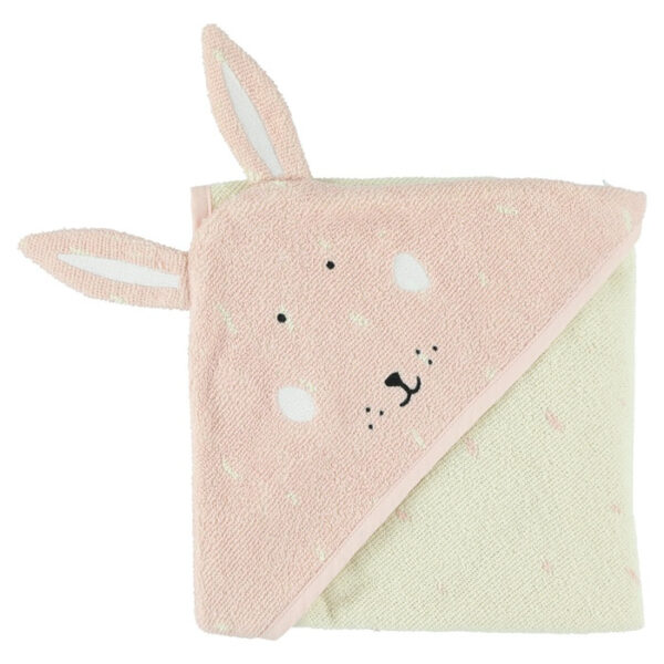 Trixie Badcape Hooded Towel Mrs. Rabbit - Konijn