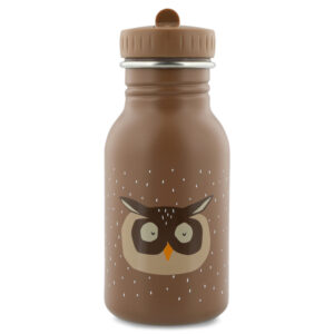Trixie Drinkfles RVS Mr. Owl - Bruin (350 ml)