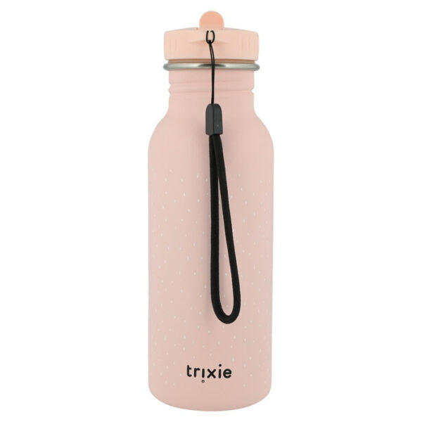 Trixie Drinkfles RVS Mrs. Rabbit - Licht Roze (500 ml)