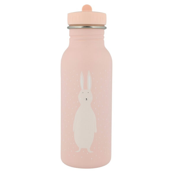 Trixie Drinkfles RVS Mrs. Rabbit - Licht Roze (500 ml)