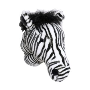 Wild and Soft Dierenkop - Zebra