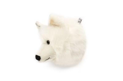 Wild and Soft Dierenkop - Witte Wolf