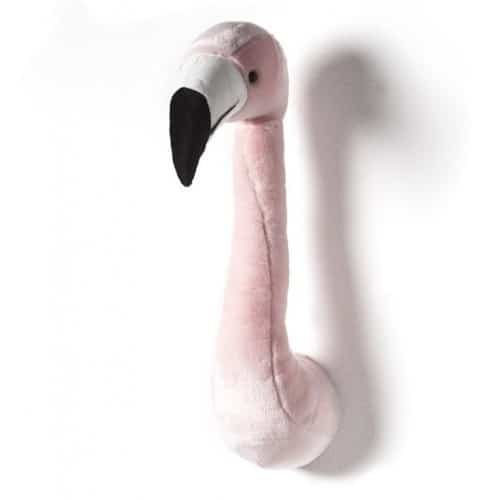 Wild and Soft Dierenkop - Flamingo