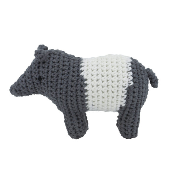 Sebra Crochet Rattle Rammelaar - Tip the Tapir (op=op)