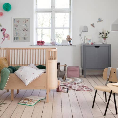 Sebra Kili Baby en Junior Bed Wooden Edition - Hout