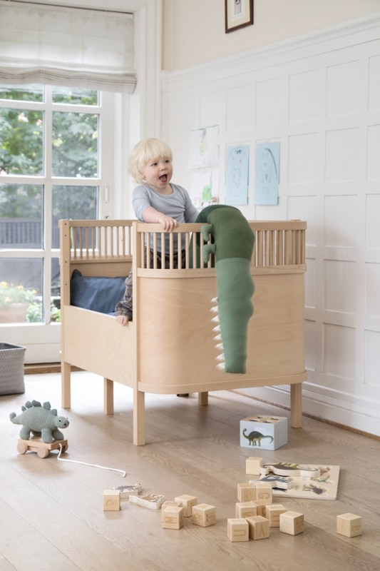 Sebra Kili Baby en Junior Bed Wooden Edition - Hout