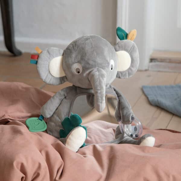 5704680064615 Sebra Activity Baby Spiegel - Finley the Elephant +0jr - 301030004 - (3)