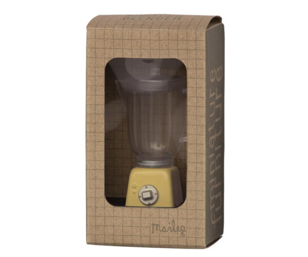 Maileg Poppenhuis Blender - Miniature Blender Yellow