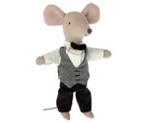Maileg Waiter Mouse - Ober Muis (15 cm) (2022)