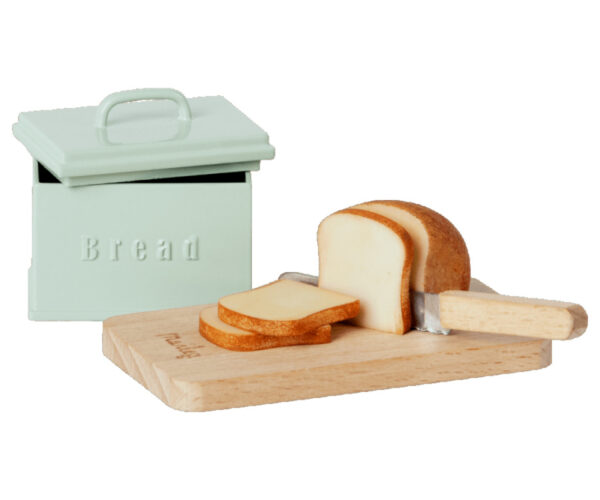 Maileg Poppenhuis Broodtrommel en broodplank Set