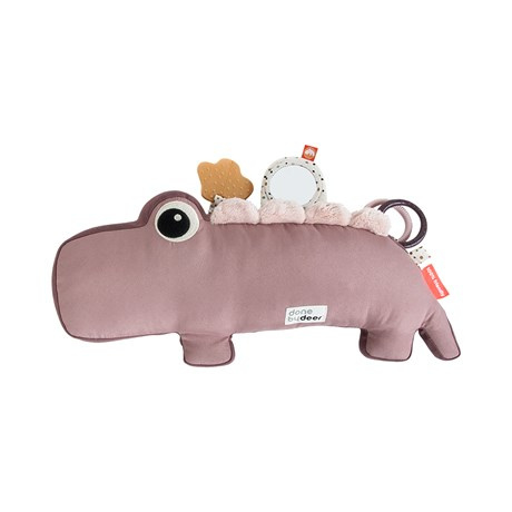 Done by Deer Tummy Time Activity Toy Croco - Roze