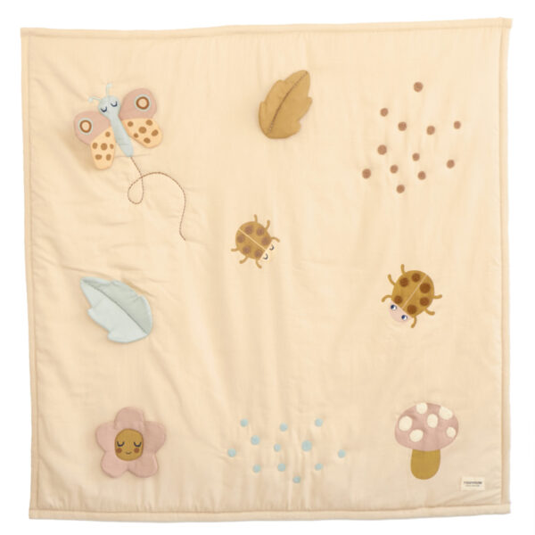 Roommate Activity Blanket Baby Bugs - Pastel