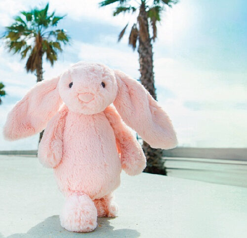 Jellycat Bashful Bunny Pink - Knuffel Konijn (36 cm) (op=op)