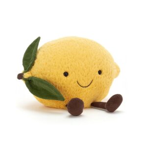 Jellycat Amuseable Lemon Small - Knuffel Citroen (18 cm)