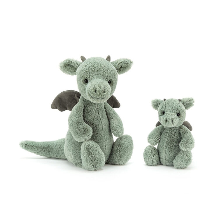 Jellycat Bashful Dragon Huge - Knuffel Draak (51 Cm)