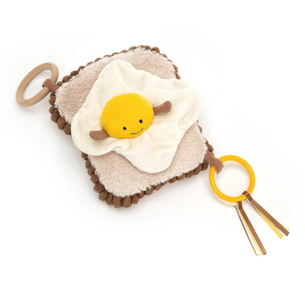 Jellycat Amuseable Egg on Toast - Activity Toy Ei op Toast