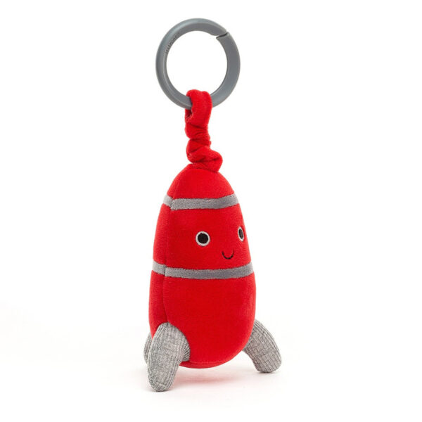 Jellycat Jitter Cosmopop Rocket - Vibrerende Babyspeeltje Raket (op=op)