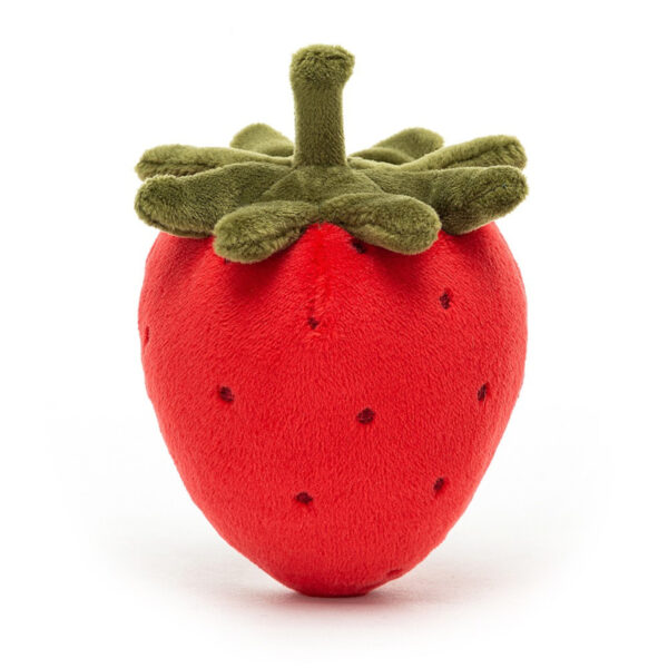 Jellycat Fabulous Fruit Strawberry - Knuffel Aardbei (8 cm)